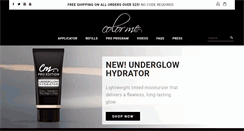 Desktop Screenshot of colormebeauty.com